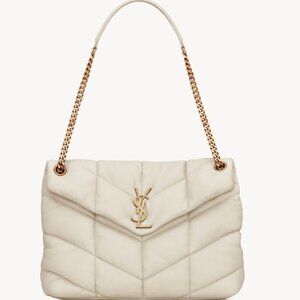 Saint Laurent Puffer Medium Bag in Quilted Lambskin